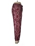Olivaceous Paisley Burgundy Casual Pants Size M - photo 4