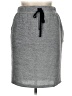 Inoah Solid Gray Casual Skirt Size XL - photo 1