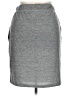 Inoah Solid Gray Casual Skirt Size XL - photo 2