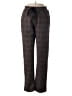 Mystree 100% Polyester Plaid Brown Casual Pants Size S - photo 1