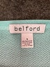 Belford 100% Pima Cotton Teal Pullover Sweater Size S - photo 7