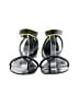 Christopher Kane Gray Black Sandals Size EU 36 1/2 - photo 2