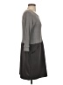 Amadi Solid Gray Casual Dress Size S - photo 4