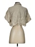 Zara Gray Short Sleeve Blouse Size S - photo 2