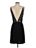 Samsoe Samsoe 100% Viscose Solid Black Cocktail Dress Size XS - photo 2