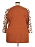 Unbranded Brown 3/4 Sleeve T-Shirt Size 4X - photo 2