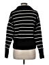 Simply Vera Vera Wang Stripes Black Pullover Sweater Size M - photo 2