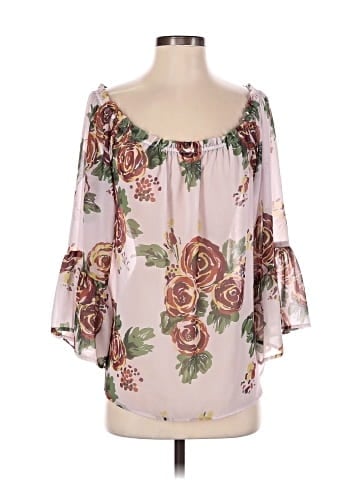HD in Paris 3/4 Sleeve Blouse (view 1)