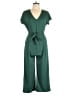 Unbranded Solid Green Jumpsuit Size L - photo 1