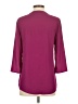 Express 100% Polyester Burgundy 3/4 Sleeve Blouse Size XS - photo 2