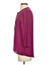 Express 100% Polyester Burgundy 3/4 Sleeve Blouse Size XS - photo 5