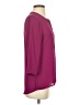 Express 100% Polyester Burgundy 3/4 Sleeve Blouse Size XS - photo 4
