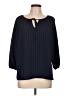 NYCC 100% Polyester Blue 3/4 Sleeve Blouse Size L - photo 1