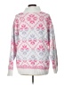 Unbranded 100% Polyester Hearts Pink Pullover Sweater Size L - photo 2