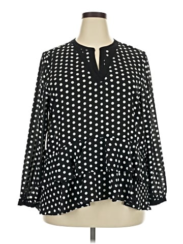 Elle Long Sleeve Blouse (view 1)
