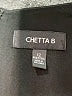 Chetta B Solid Black Cocktail Dress Size 12 - photo 7