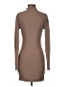Shein Solid Brown Casual Dress Size S - photo 2