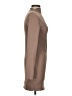 Shein Solid Brown Casual Dress Size S - photo 4