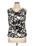 Calvin Klein Ivory Sleeveless Blouse Size XL - photo 1