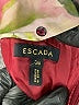 Escada Graphic Floral Black Cocktail Dress Size EU 36 / US 6 - photo 7