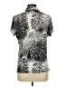 DressBarn Silver Short Sleeve Polo Size L - photo 2