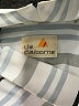 Liz Claiborne Stripes Silver Short Sleeve Blouse Size M (estimated) - photo 7