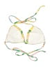 Hobie Tropical Yellow Swimsuit Top Size XS (estimated) - photo 2