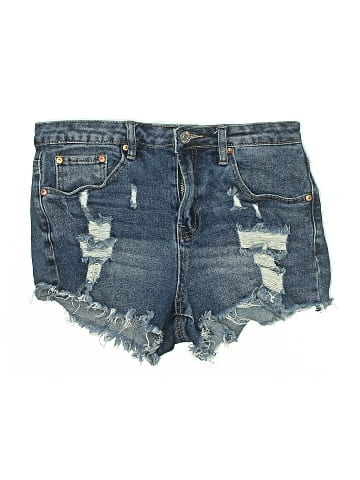 Almost Famous Denim Shorts (view 1)