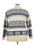 St. John's Bay Print Ivory Pullover Sweater Size 3X - photo 2