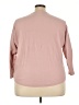 Aaeda Pink Sweatshirt Size 2X - photo 2