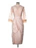LanTing Bride 100% Polyester Pink Cocktail Dress Size L (estimated) - photo 1