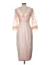 LanTing Bride 100% Polyester Pink Cocktail Dress Size L (estimated) - photo 2