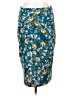 Lularoe Print Teal Casual Skirt Size S - photo 1