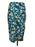 Lularoe Print Teal Casual Skirt Size S - photo 2