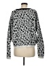 Olivaceous Animal Print Gray Pullover Sweater Size M - photo 2