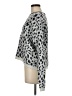 Olivaceous Animal Print Gray Pullover Sweater Size M - photo 5