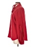 Jeunesse 100% Silk Red Long Sleeve Silk Top Size L - photo 5
