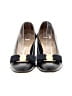 Salvatore Ferragamo 100% Leather Black Blue Pumps Size 4 - photo 2