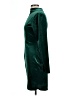 Unbranded Solid Green Casual Dress Size L - photo 5