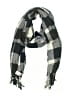 Plush Plaid Gray Blue Scarf One size - photo 1