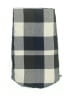 Plush Plaid Gray Blue Scarf One size - photo 2