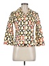 Donna Degnan Print Ivory Jacket Size 6 - photo 1