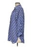Dina Be 100% Polyester Blue 3/4 Sleeve Blouse Size L - photo 5