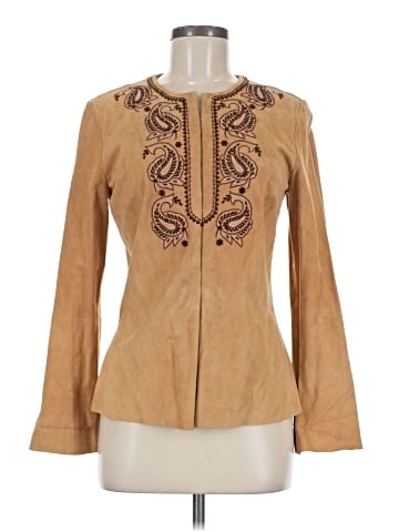 THE WRIGHTS Leather Jacket (view 1)