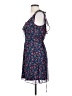 BCX 100% Polyester Floral Blue Cocktail Dress Size S - photo 5