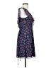 BCX 100% Polyester Floral Blue Cocktail Dress Size S - photo 4