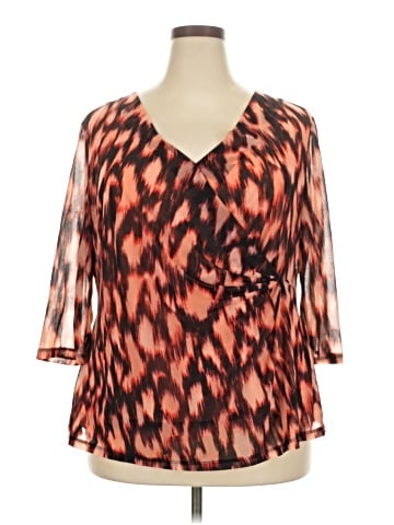 Jennifer Lopez 3/4 Sleeve Blouse (view 1)