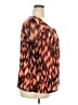 Jennifer Lopez 100% Polyester Orange 3/4 Sleeve Blouse Size 2X - photo 4