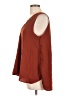 Ann Taylor 100% Polyester Brown Sleeveless Blouse Size L - photo 5