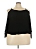 Ambiance 100% Rayon Black Sleeveless Blouse Size 2X - photo 1